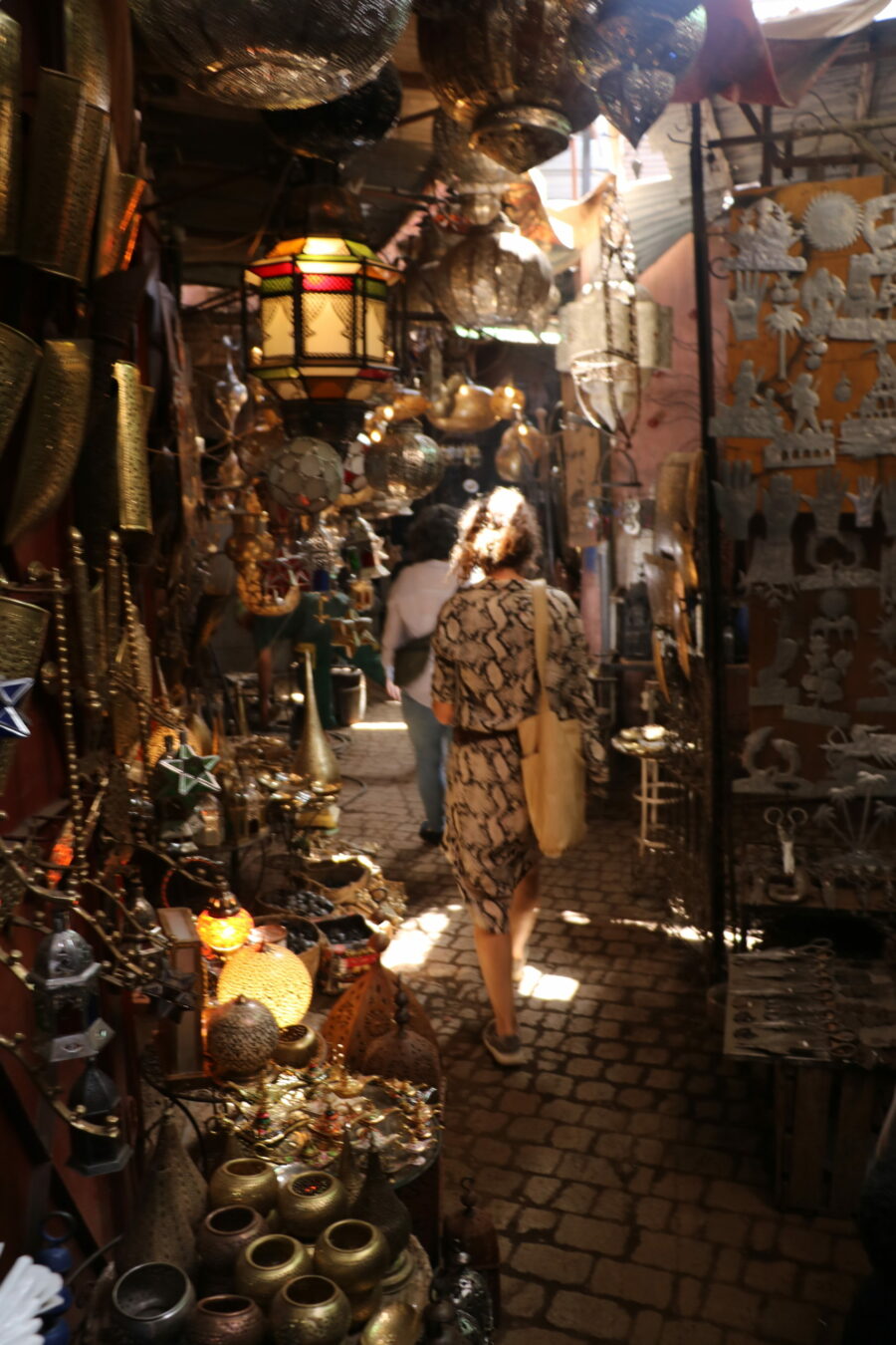 Manipura LIving shoppetur i Medinaen Marrakesh