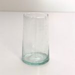 mundblæst genbrugs glas