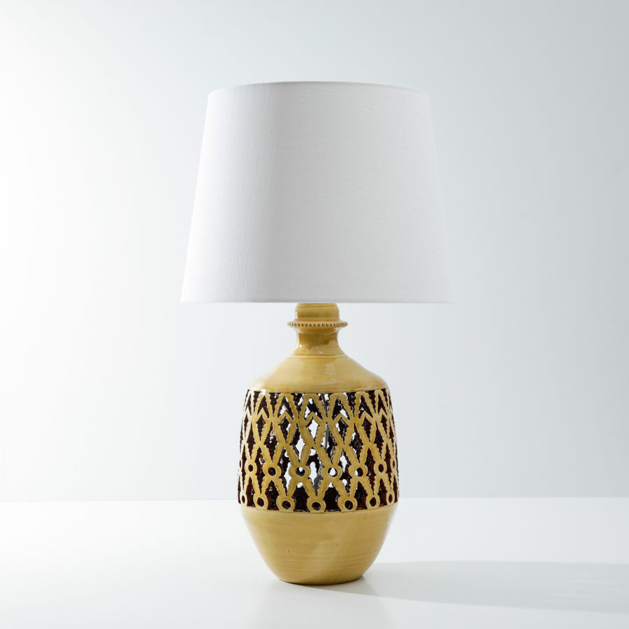 bordlampe karry gul varm