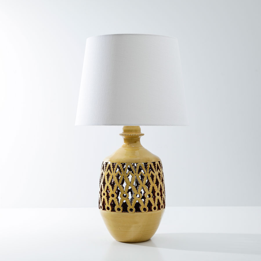 bordlampe karry gul varm
