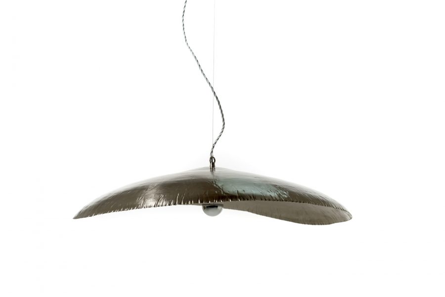 gervasoni silver lampe sølv pendel