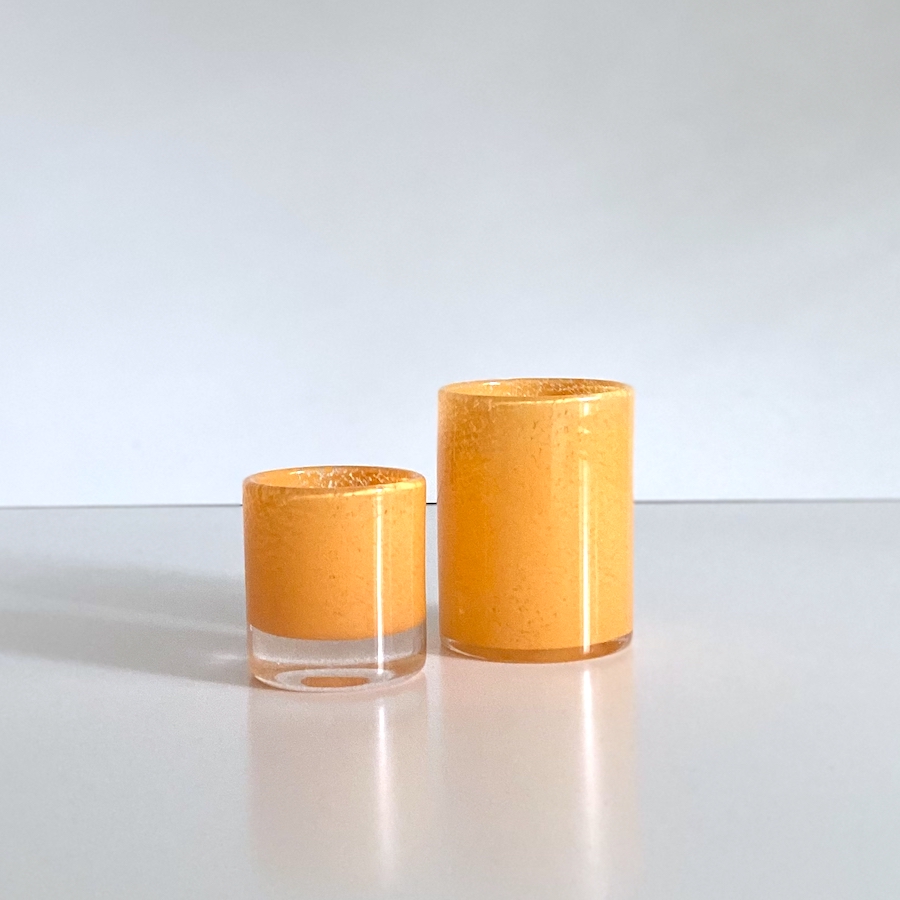 unika glas lysestage