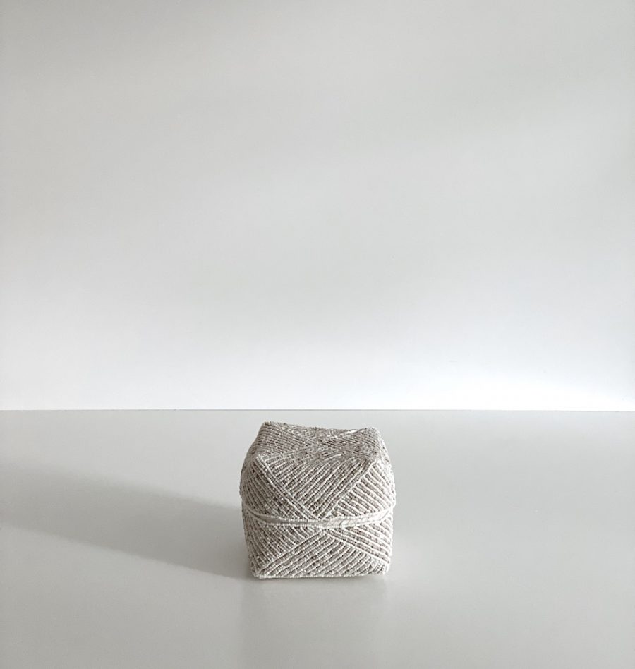 Bali perle æske - beige-hvid mix sæt/3 str - Image 3