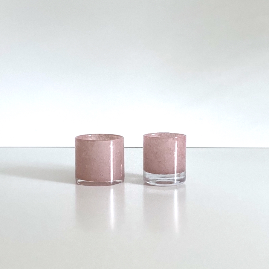 unika glas lysestage