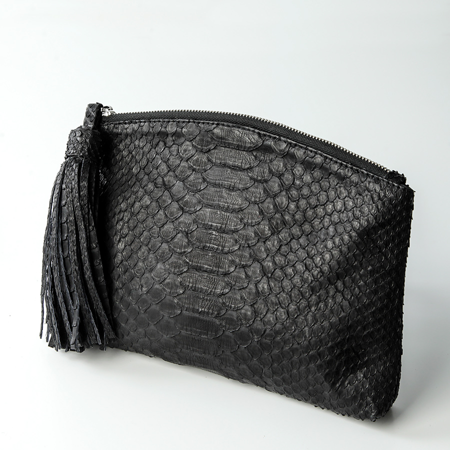 Håndtaske i python skind - Kundalini Beauty Clutch