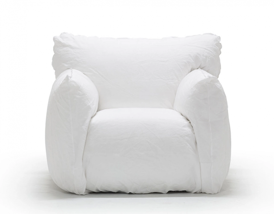 Gervasoni lænestol Nuvola 05 - Lino Bianco - Image 2
