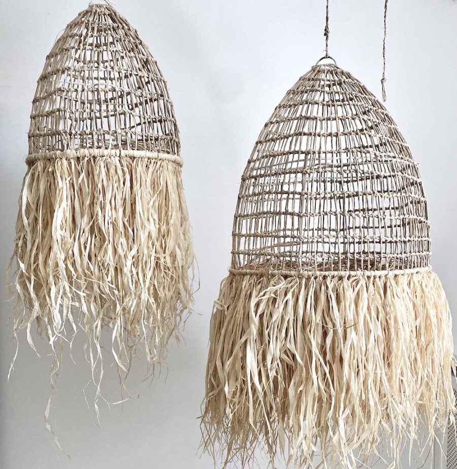 Kurvelampe rumbai boho - Bali - Ø50 - Image 3