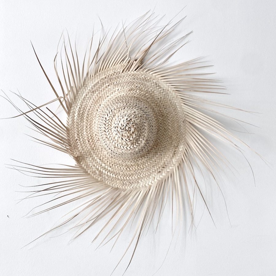 Stråhat - m/ fryns - Ø40 - Image 2