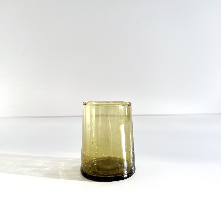 Glas - Fez Oliven H9 cm (M) - 6 stk - Image 2