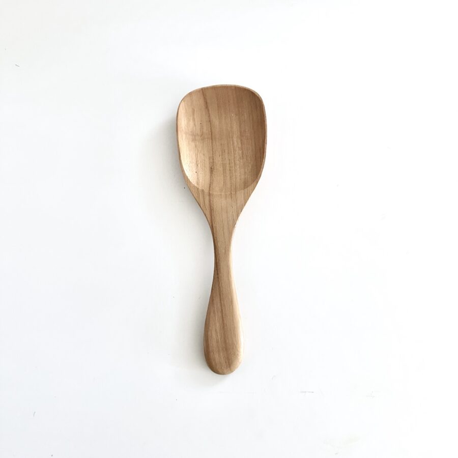 Potato / rice spoon grydeske - Bali Teak L24 cm
