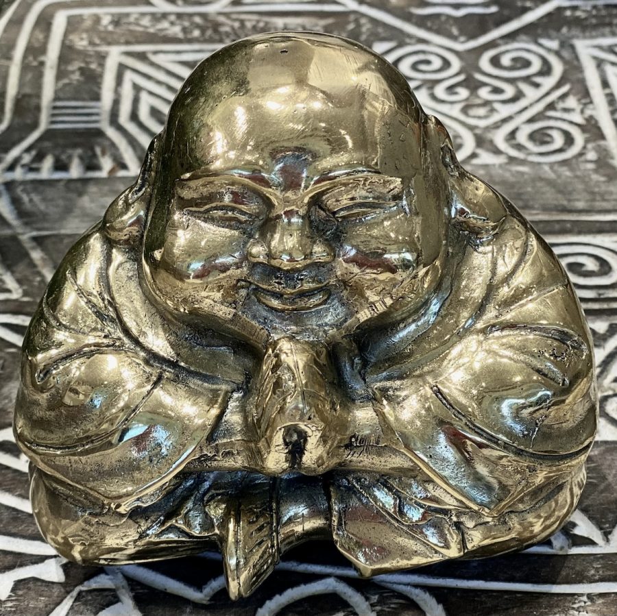 Happy Buddha - shining H15 cm