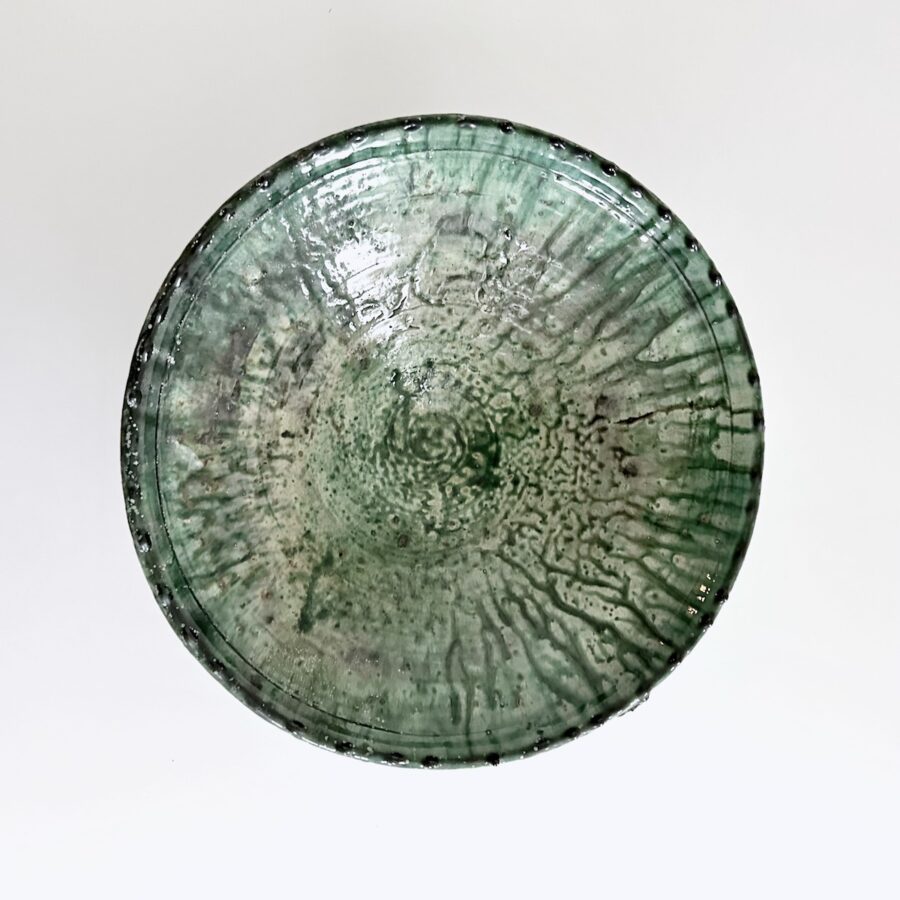 Le Village keramik skål - grøn Ø25 cm - Image 2