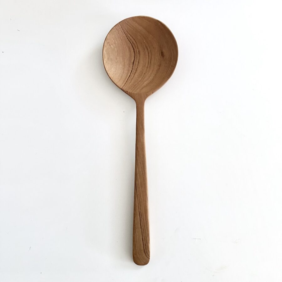 Spartula grydeske - Bali Teak - bred