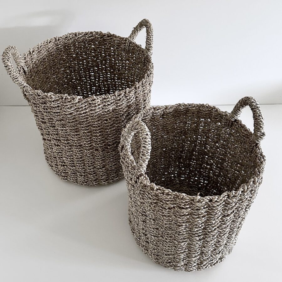 Seagrass kurv - sæt m/2 str - Image 2