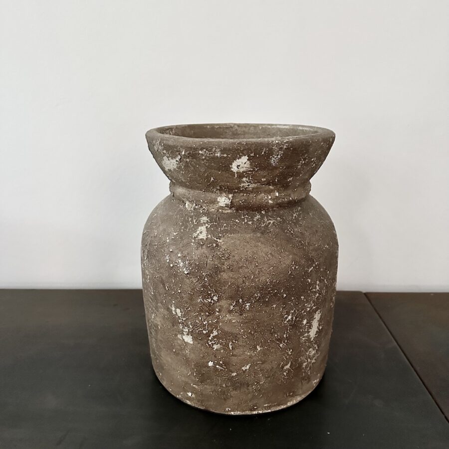 Terracotta krukke H30 cm - Classic brown