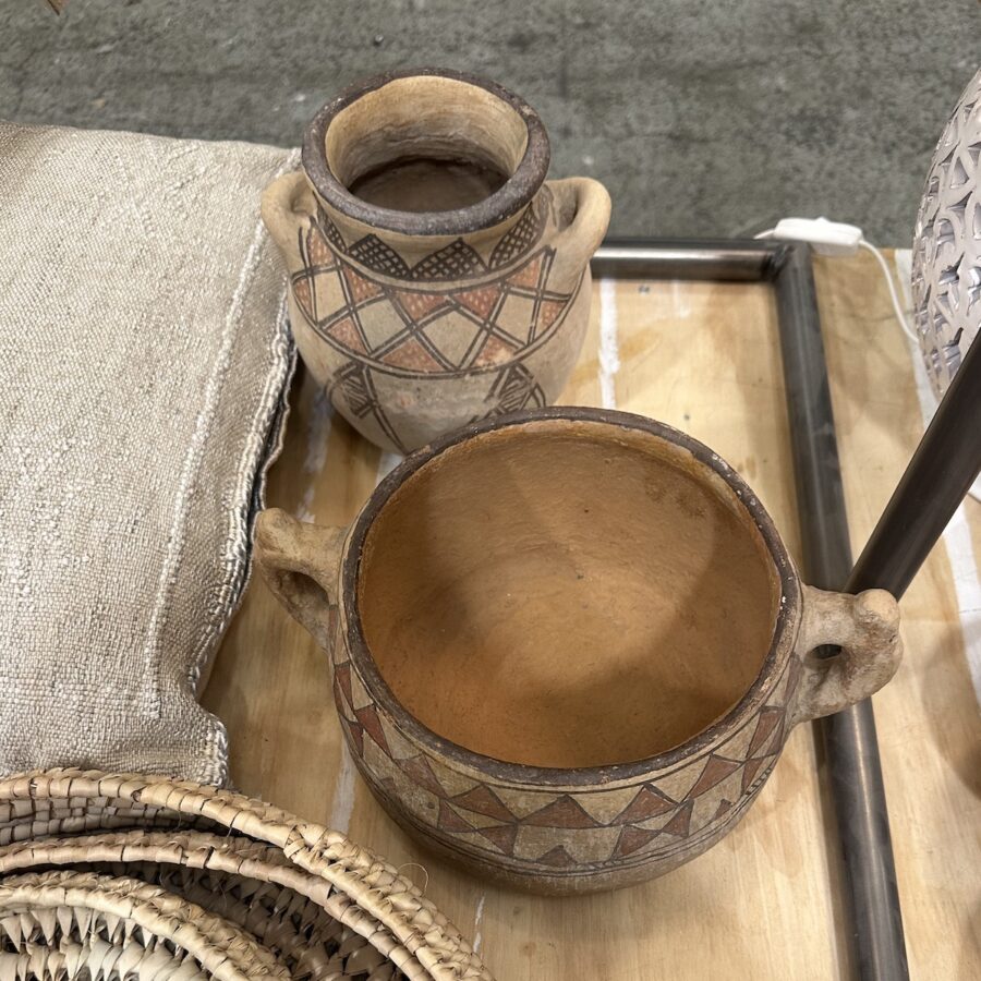 Berber terracotta krukke H15 cm - Image 2