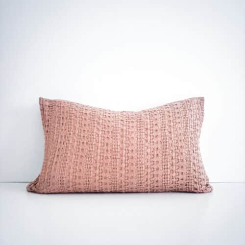 Pudebetræk - Crochet Brun pudder 30 x 50 cm