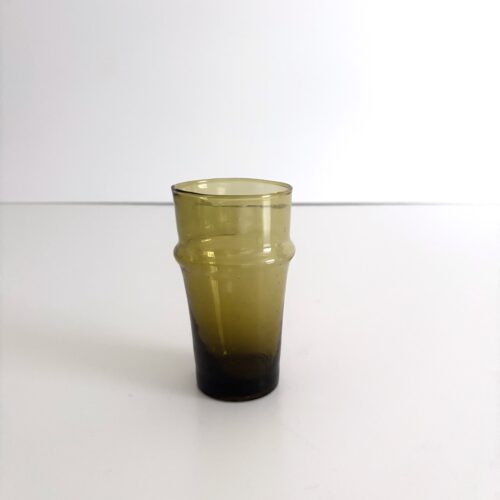 Glas - Marrakesh Oliven Stort H13 cm