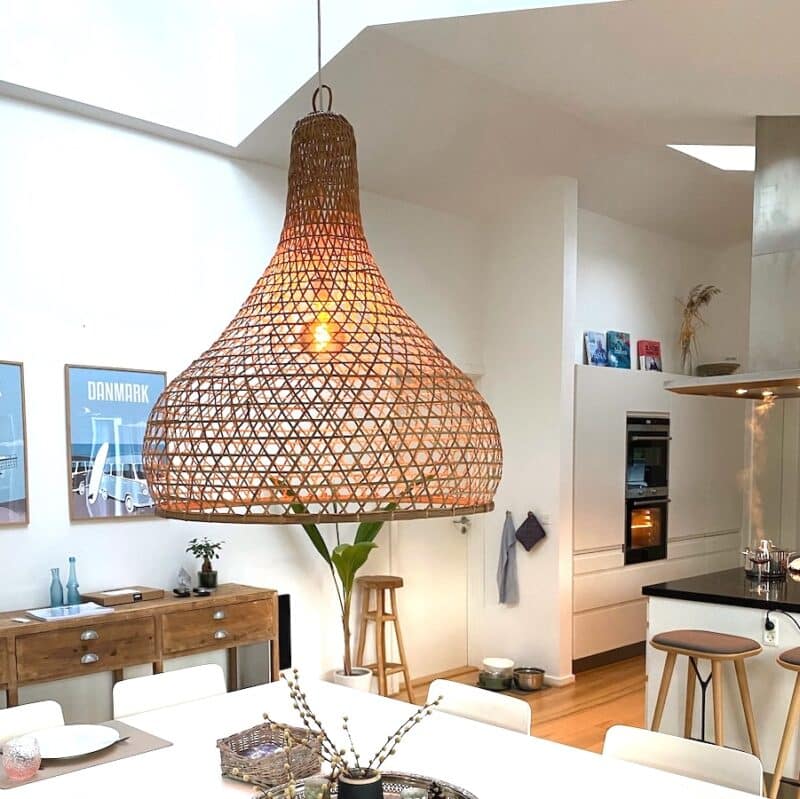 fletlampe kurvelampe flet lampe kurve lampe
