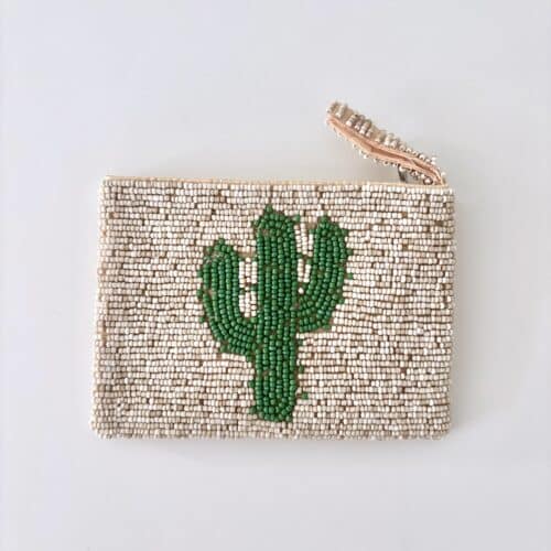 Bali perlepung med lynlås - Kaktus