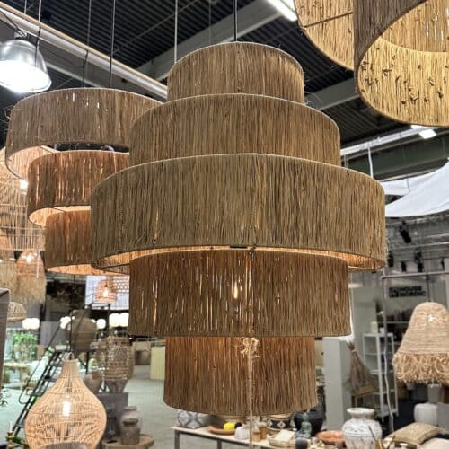 Palm 5 tier loftslampe – H70 cm
