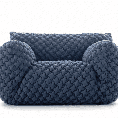 bred LOVE chair lænestol blå pavla navone