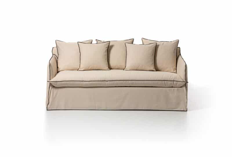 Gervasoni sovesofa Ghost 15 - Lino Bianco - Billede 6