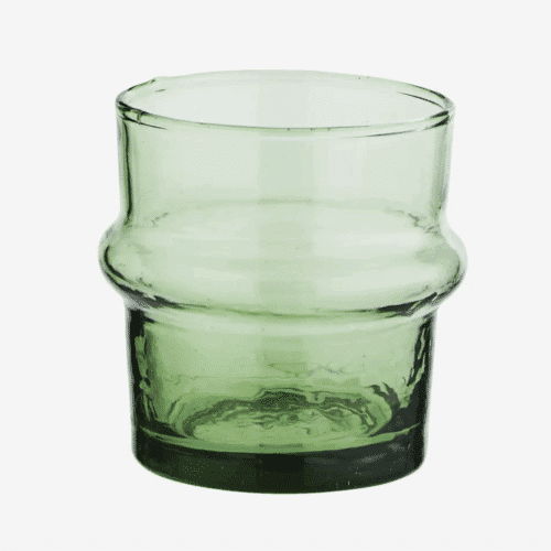 Glas - Marrakesh Grøn H6 cm Mini