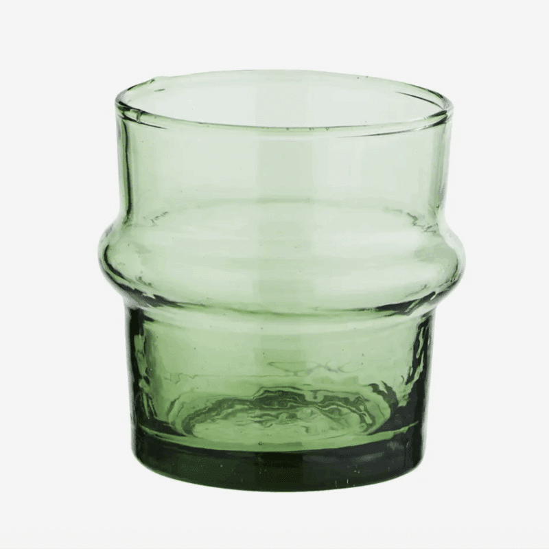 Glas - Marrakesh Grøn H6 cm Mini