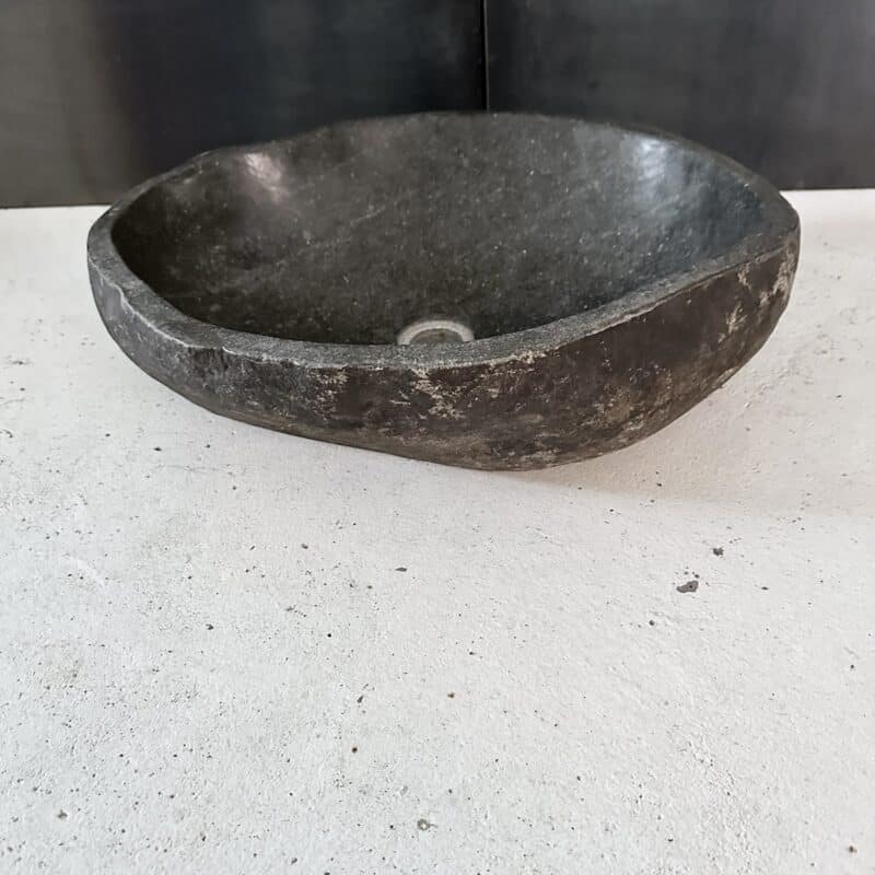 Riverstone håndvask fra Bali 52 x 42 cm - stor - Billede 2