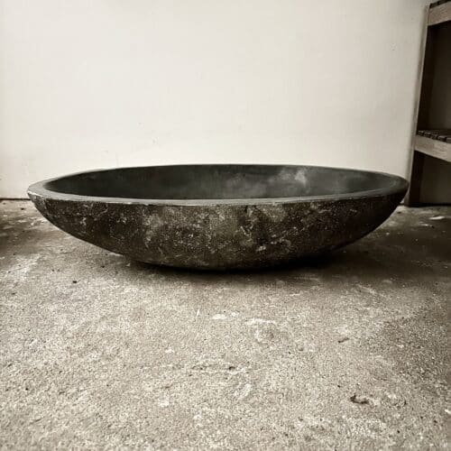Riverstone håndvask fra Bali 68 x 36 cm - XL