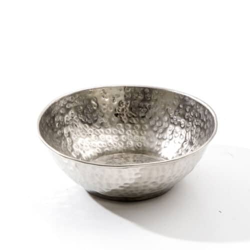 Hammam skål - Vintage Nikkelsølv m/logo - mellem D14 cm