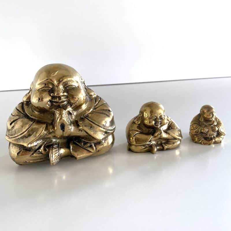Happy Buddha - abundance H6 cm - Billede 2