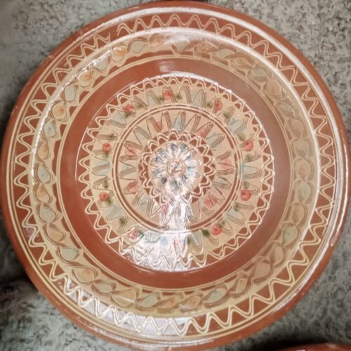 Marrakech keramik fad - Flower Glaze Ø45 cm