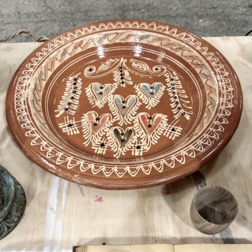Marrakech keramik fad - Heart Glaze Ø45 cm