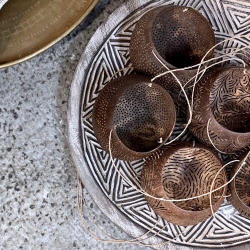 Coconut stage til ophæng - hul mønster