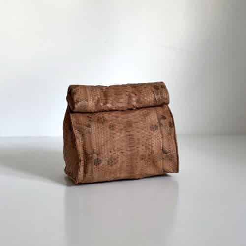 Kundalini Boho Wrap håndtaske - Cognac