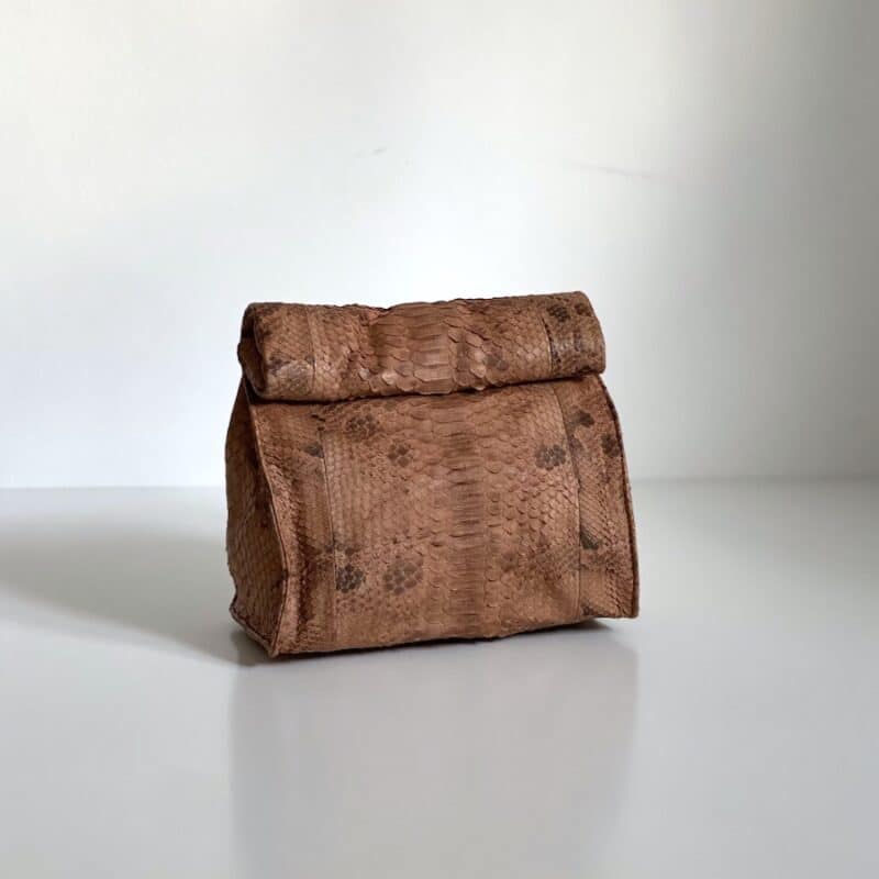 Kundalini Boho Wrap håndtaske - Cognac