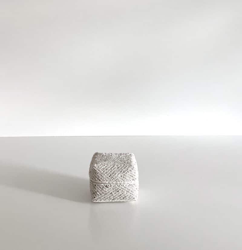 Bali perle æske - beige - hvid mix sæt/3 str - Billede 2