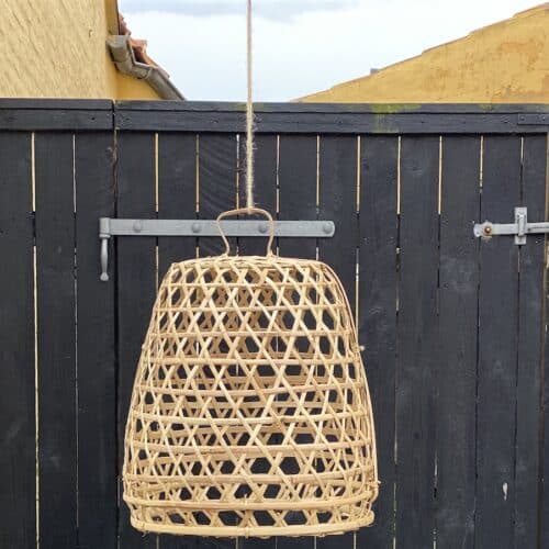 Kylling lofts lampe M Bali palmeflet