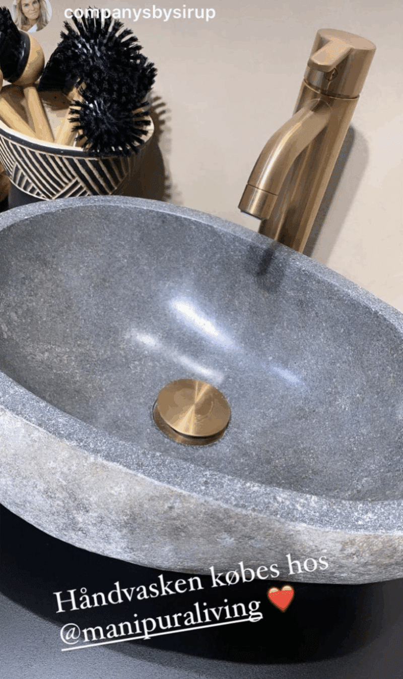 Riverstone vask - Bali 45 x 30 cm - mellem - Billede 7