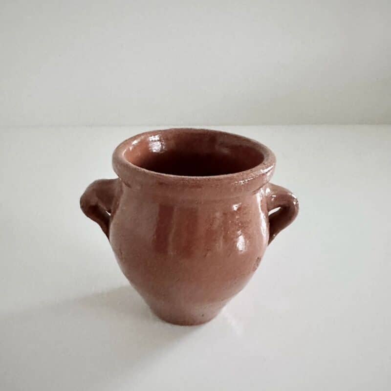Marrakech keramik krukke m/hanke - Glaze H12 cm - Billede 2