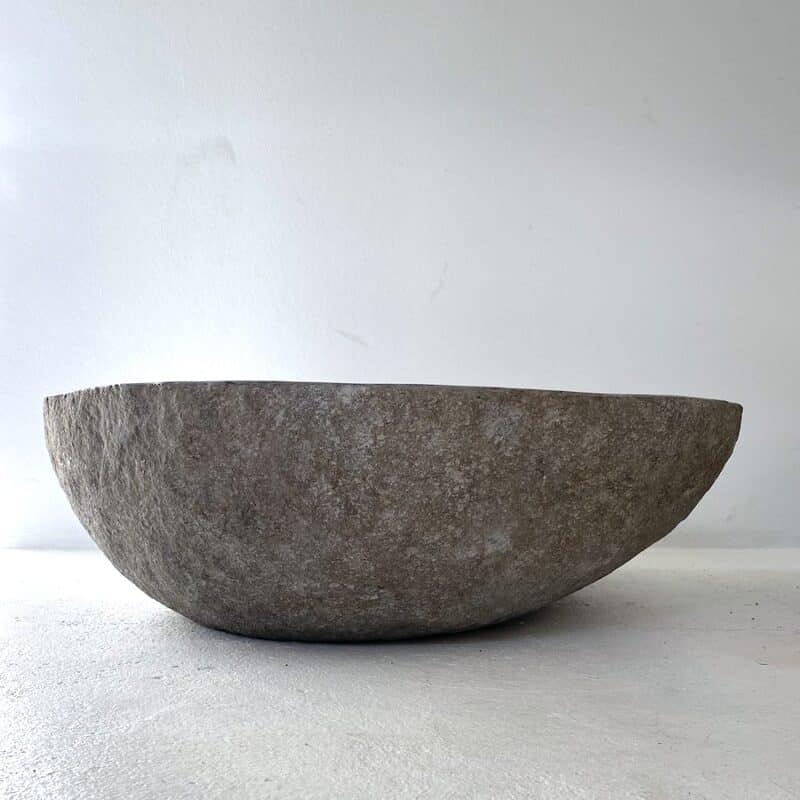 Riverstone vask fra Bali 49 x 48 cm - stor - Billede 5