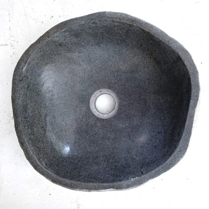 Riverstone vask fra Bali 35 x 34 - mini - Billede 2