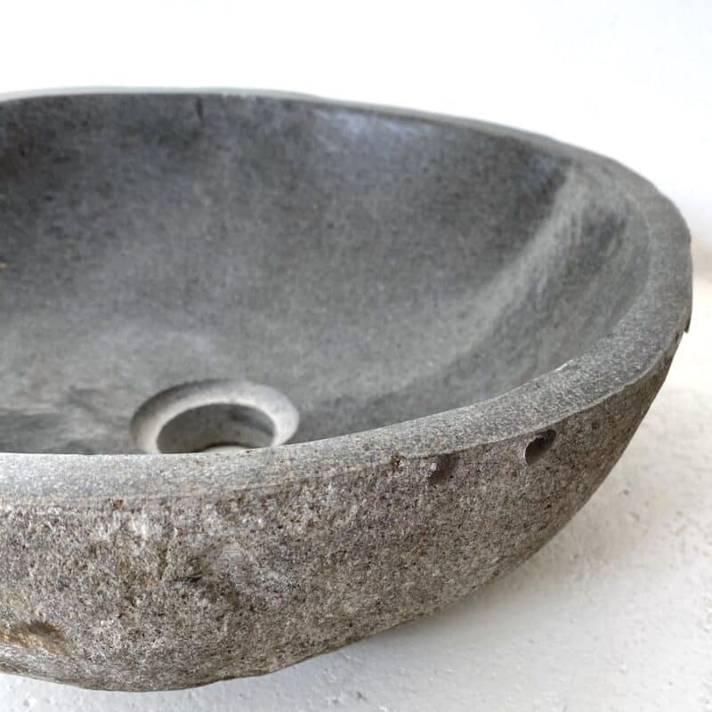 Riverstone vask fra Bali 35 x 34 - mini - Billede 3