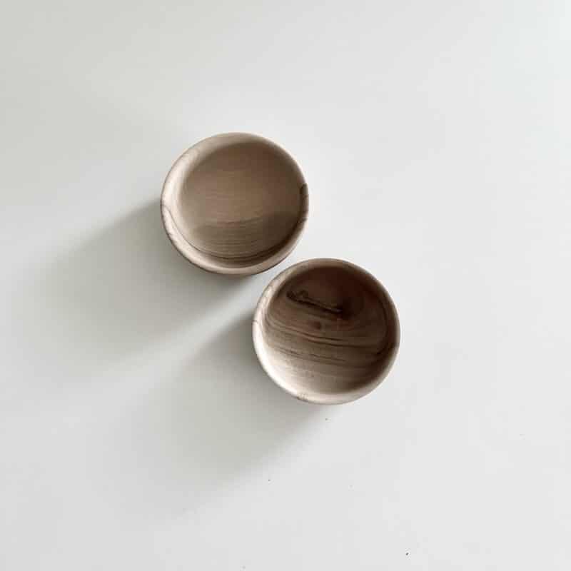 Saltkar / Tapasskål - Walnut - Billede 3