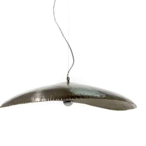 gervasoni silver lampe sølv pendel