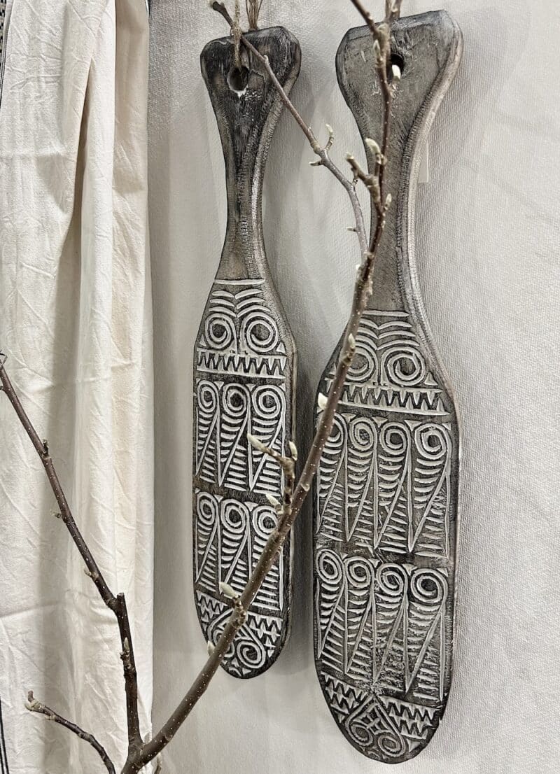 Timor Paddle bat deko - 65 cm