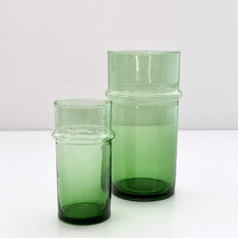 Vase / Lysestage - Agadir Grøn H20 cm - Billede 2