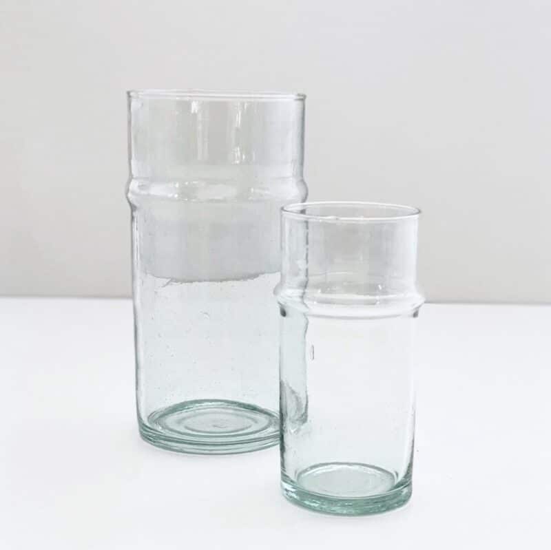 Lysestage / Vase - Agadir Klar H20 cm - Billede 2